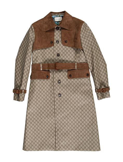 gucci adidas trench coat|gucci trench coats.